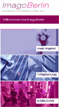 Mobile Screenshot of imagoberlin.de